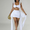 Goddess of Love Two Piece Set -White